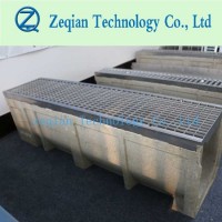 Trench Drain Grating/ Polymer Concrete Drain Channel Cover Board/ Steel Grating