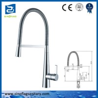 Luxury European Style Spring Kitchen Faucet Sink Tap