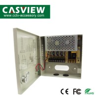 Mecal Case CCTV Power Supply Box 12V 5A 4channels Switching Adapter Surveillance Camera System Ce FC