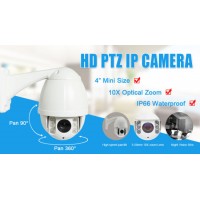 7-Inch 2.0MP 20X Outdoor IP66 Waterproof Infrared Surveillance Security CCTV IR High Speed PTZ Dome