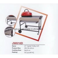 22" Capital Trolley Charcoal BBQ Grill