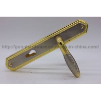 Aluminum Handle on Iron Plate 048