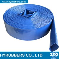 Low Price PVC Collapsible Lay Flat Hose in Red