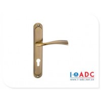 Iron Plates Aluminium Handle Luxury Modern Door Handles Lock