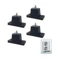 A/C Rubber Mountings Rubber Vibration Damper Feet Bracket