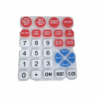 Customize Epoxy Dripping POS Silicone Rubber Membrane Keypad