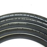 4000psi 5000psi Steel Wire Wound Braiding High Pressure Hydraulic Rubber Hose 4sh 4sp