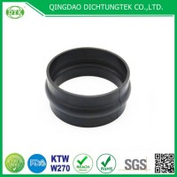 Ozone Resistant Black EPDM Rubber Part Hose Sleeve Rubber Seal