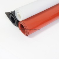 High Quality Transparent Red Silicone Rubber Roll