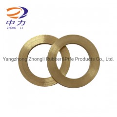 HQ Brass Sealing Gasket  Copper Flat Pad  Metal Sealing Washer图1