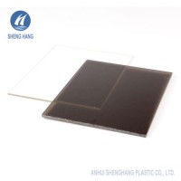 Transparent Brown Polycarbonate Solid Plastic Sheet with High Strength