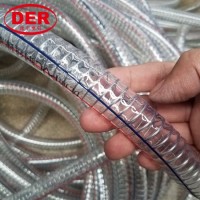 3/4" 1" Steel Wire UV Resistant Hot Water Conveying PVC Flexible Soft Hose