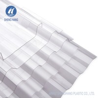 RoHS Approved Polycarbonate PC Corrugated Sheet with High Transparency