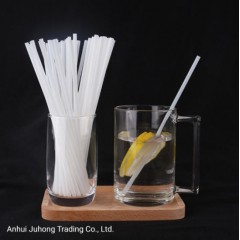 High Quality Biodegradable PLA /Pbat Disposable Cold Drinking Straw图1