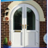 Conch 60 Arch Top 2 Sashes Casement PVC/UPVC Door