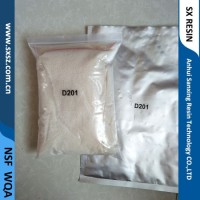 Anion Exchange Resin-D201 Macroporous Styrene Series Strong Base Anion Ion Exchange Resin