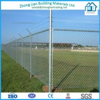 PVC Coated and Galvanized Chain Link Fence