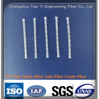 Plastic Steel Fiber Fibre with ISO  SGS Certification Uesd for Building Material
