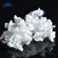 Makeit 6dx64mm Virgin Solid Polyester Staple Fibre for Non-Woven Fabric