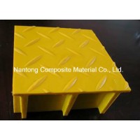 Covered Grating/FRP Grating Checker Plate/Anti-Slip Grating/Non-Slip Safety Flooring