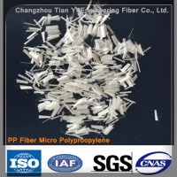 Polypropylene Monofilament (PP Fiber) Used in Concrete