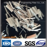 Pet Fiber Polyester Fiber for Asphalt Building Material