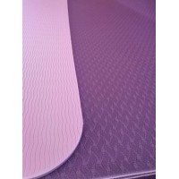 Hot Sell Soft Anti Slip Eco Friendly Double Color TPE Pilates Yoga Mat