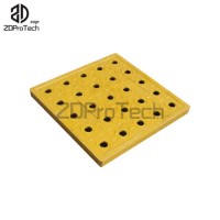 Customized Logo Square FRP SMC BMC Gully Drain Grating Cover for Water Sewer.