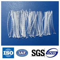 PP Macro Fiber Used in Building Material with SGS  ISO Certification