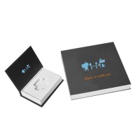 Printed Custom USB Cable Paper Gift Box with EVA
