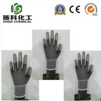 Hot Sale Protective Nylon Spandex Sandy Nitrile Safety Work Gloves