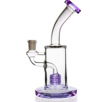 Wholesale 21cm Glass Oil Burner Water Pipe Glass Hookah Accessories Glass Water Smoking Pipe