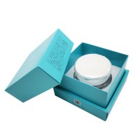 Customzied Logo Cream Jar Cosmetic Card Box with EVA