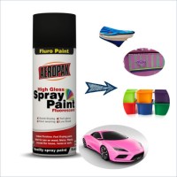 Aeropak Good Quality All Purpose Chrome Glod Florescent Aerosol Acrylic Color Spray Paint for Wood/G