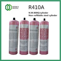 Refrigerant R410A 650g High Pressure Small Gas Cylinder