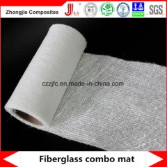 Polyester Tissue Combined Fiberglass Stitched Mat Emkn300/45 for Pultrusion图1