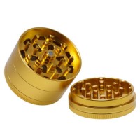 Tobacco Grinders 63mm 4 Layers Aluminum Lightning Crusher Tobacco Muller Pollen Spice Weed Grinders