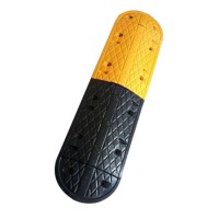 Hot Sales 500*350*50mm Rubber Speed Hump Bump for Road Safety