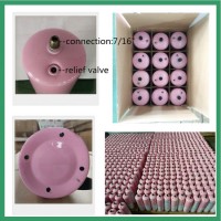 R410A Refrigerant in 650g/850ml Disposable Steel Cylinder