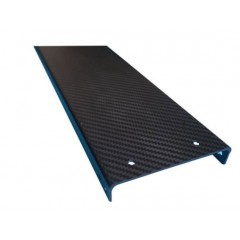 3K Twill Carbon Fiber Plate Glossy Painting Finish图1