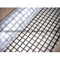 Fiberglass Geogrid 100/100 With Self-Adhesive (TGS-A-100/100)