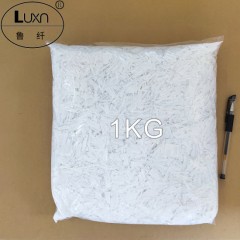 Chopped Pet Fiber Pet Fiber Building Material for Asphalt Concrete/Polyester图1