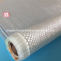 100g-800g E Glass Woven Roving Fiberglass Fabric Cloth Mat Veil for Boat Marine Building FRP GRP Pan