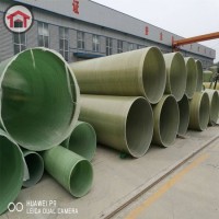 Fiber Glass Reinforced Plastic GRP/FRP Pipe Anti-Corrosion Underground