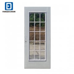 15 Full Lite Glass American Premium Prehung Steel Door Slab图1