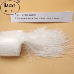 Monofilament Polypropylene Polyester Micro Fiber Building Material for Concrete Reinforcement/PP Cru图1