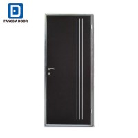 Fangda Inserted Steel Interior Door W/Aluminium Strips