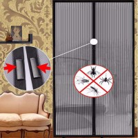 DIY Magnetic Mosquito Mesh Door Screen Curtain