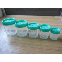 Medical Product Specimen Container Custom Volume and Label