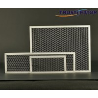 Odour Removal Plastic Honeycomb Charcoal Filter